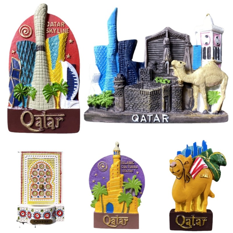 Home Decor Qatar - 磁気トラベルステッカー,お土産,家の装飾,結婚式のギフト,写真,壁のステッカー,east冷蔵庫マグネット,qc