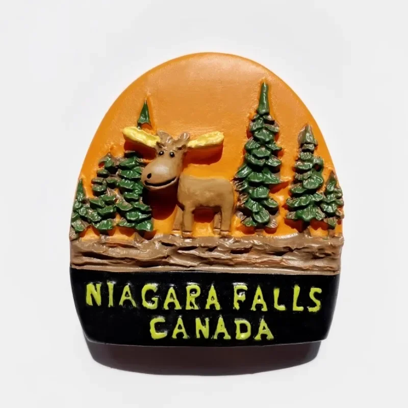 Home Decor Vancouver - 冷蔵庫用マグネット,家の装飾,エルク,チョコレート,結婚式のギフト,貨物,冷蔵庫,ステッカー,カナダのお土産