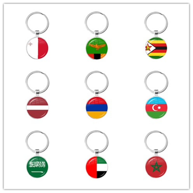 Home Decor Uae - マルタザンビアズミンババスララテビアラマリオファネルディアラビシアuaeモコガラスカボション全国旗キーホルダーギフト