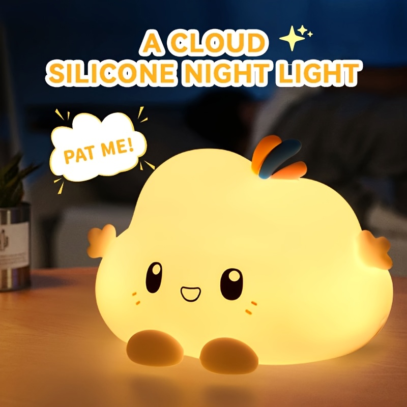 Home Decor Lighting - クラウドナイトライト、タッチコントロール調光、充電とタイマー機能、家の装飾に、ギフトに最適
