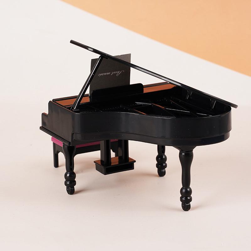 1:12 ドールハウスミニチュアピアノスツール付き楽器椅子モ - Home Decor Furniture のレビューと価格