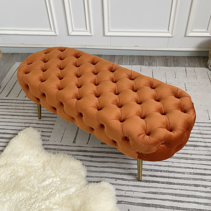 かわいいソフトフットスツールファッションクリエイティブアクセ - Home Decor Furniture のレビューと価格