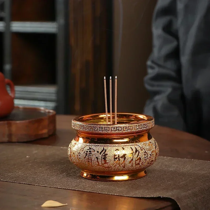 セラミック香炉家庭用祖先堂香炉仏具工芸装飾禅風水 - Home Decor Humacao のレビューと価格