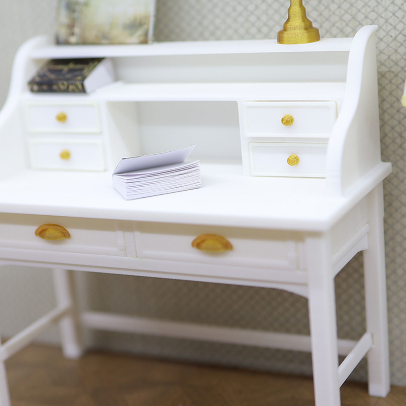 1/12 ドールハウス模擬ライティングデスクモデル人形ホーム - Home Decor Furniture のレビューと価格
