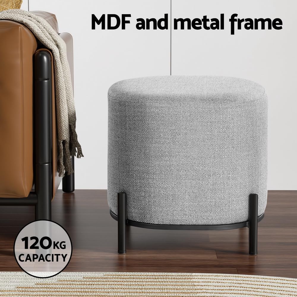 オスマン帝国風、丸型フットスツール、ラウンジフットプーフ、化 - Home Decor Furniture のレビューと価格