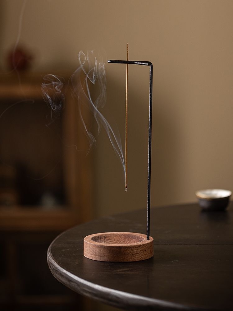 クリエイティブな逆さ香炉、線香立て、木製丸型香炉、寝室、家の - Home Decor Humacao のレビューと価格
