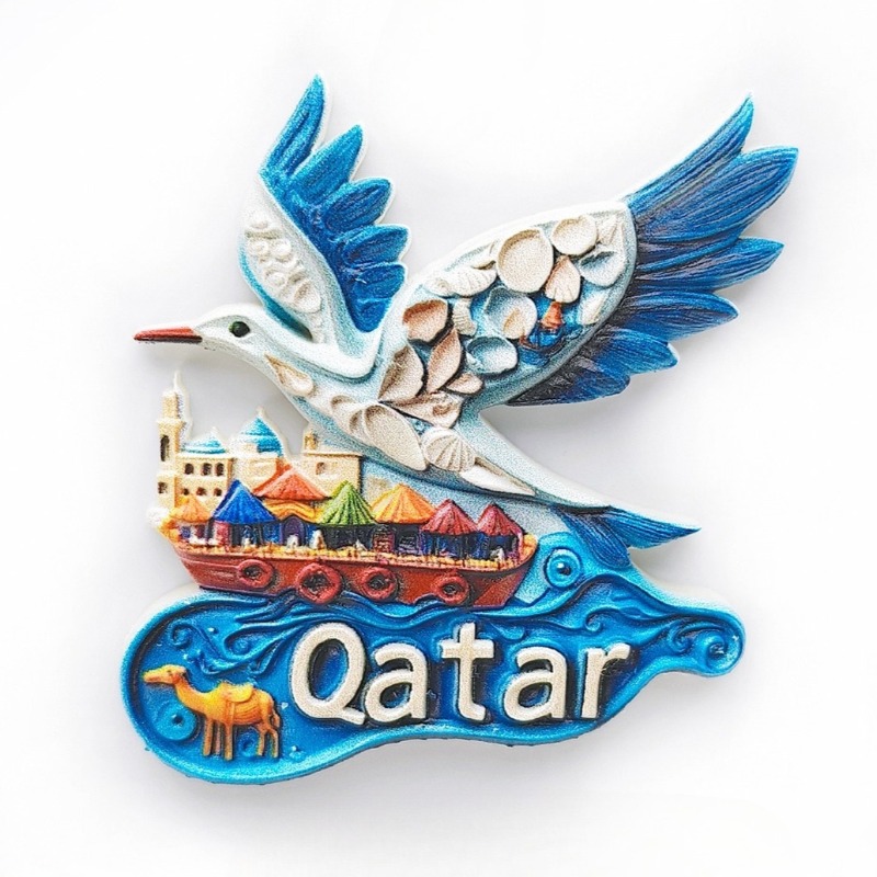 カタール冷蔵庫マグネットカタール中東旅行お土産国立博物館冷蔵 - Home Decor Qatar のレビューと価格