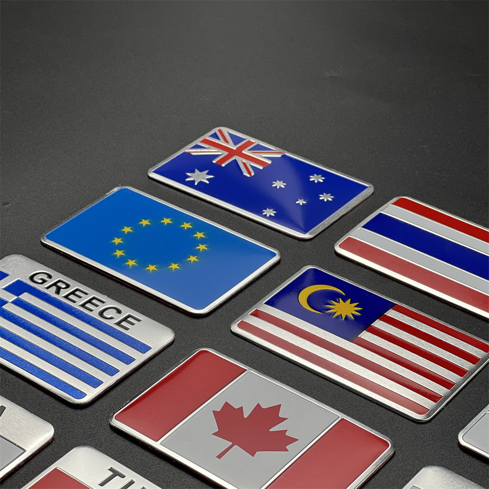 アルミステッカー 国旗 アメリカ ロシア フランス ドイツ  - Home Decor Uae のレビューと価格