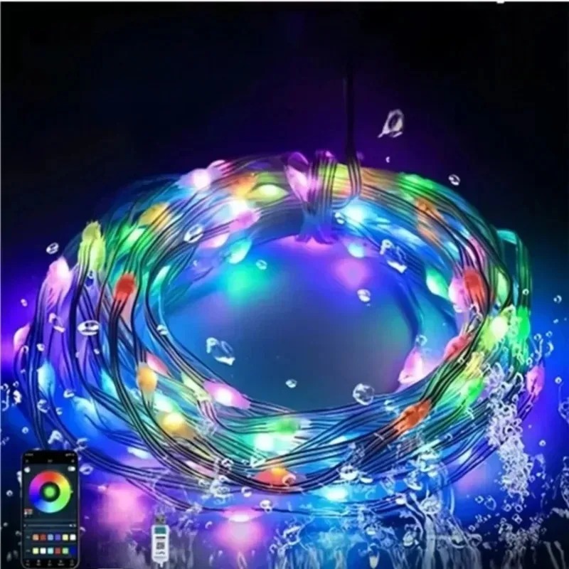 DIYスマートRGB LEDライト USB Bluetoot - Home Decor Lighting のレビューと価格