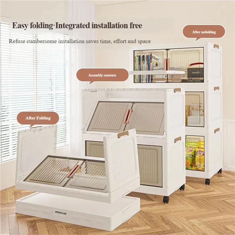 折りたたみ式防塵収納キャビネット、ワードローブ雑貨オーガナイ - Home Decor Furniture のレビューと価格
