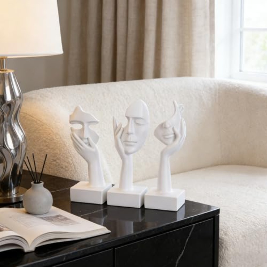 思想家像大型セット - アート抽象装飾置物 リビングルーム、 - Home Decor Statue のレビューと価格