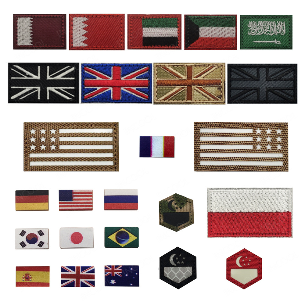 ミニサイズの国旗ワッペン アメリカ ロシア 日本 ドイツ イ - Home Decor Uae のレビューと価格