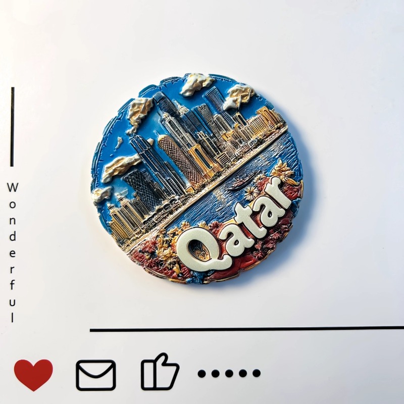 カタール冷蔵庫マグネット中東旅行お土産ドーハソーキュワキフ冷 - Home Decor Qatar のレビューと価格
