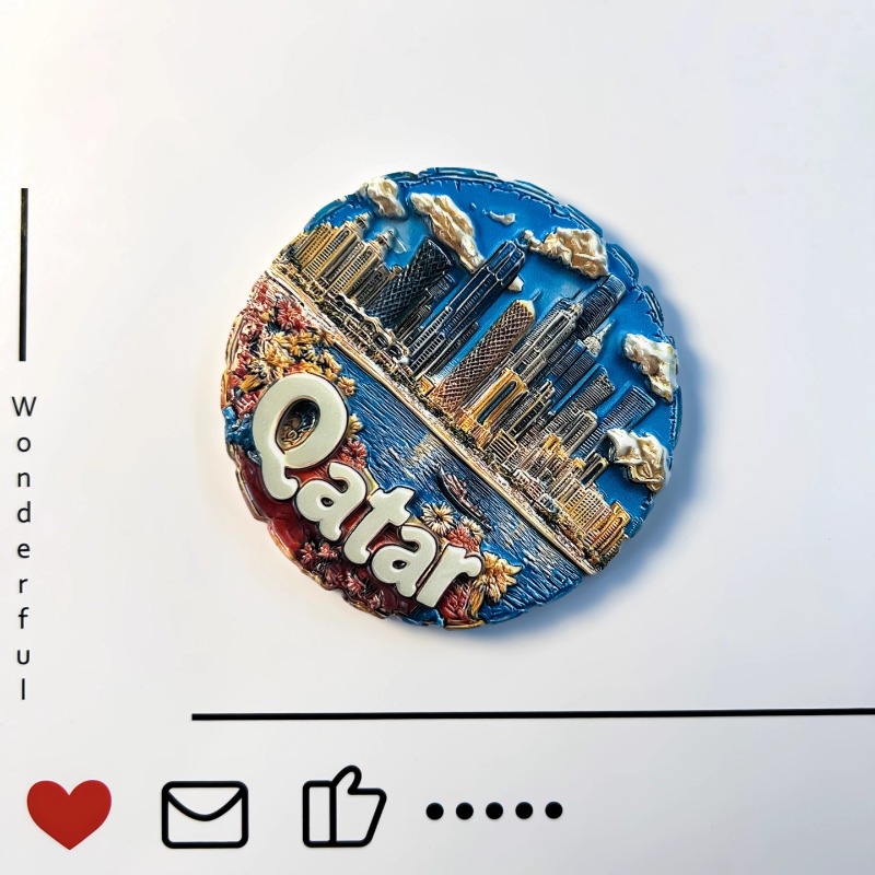 カタール冷蔵庫マグネット中東旅行お土産ドーハソーキュワキフ冷 - Home Decor Qatar のレビューと価格