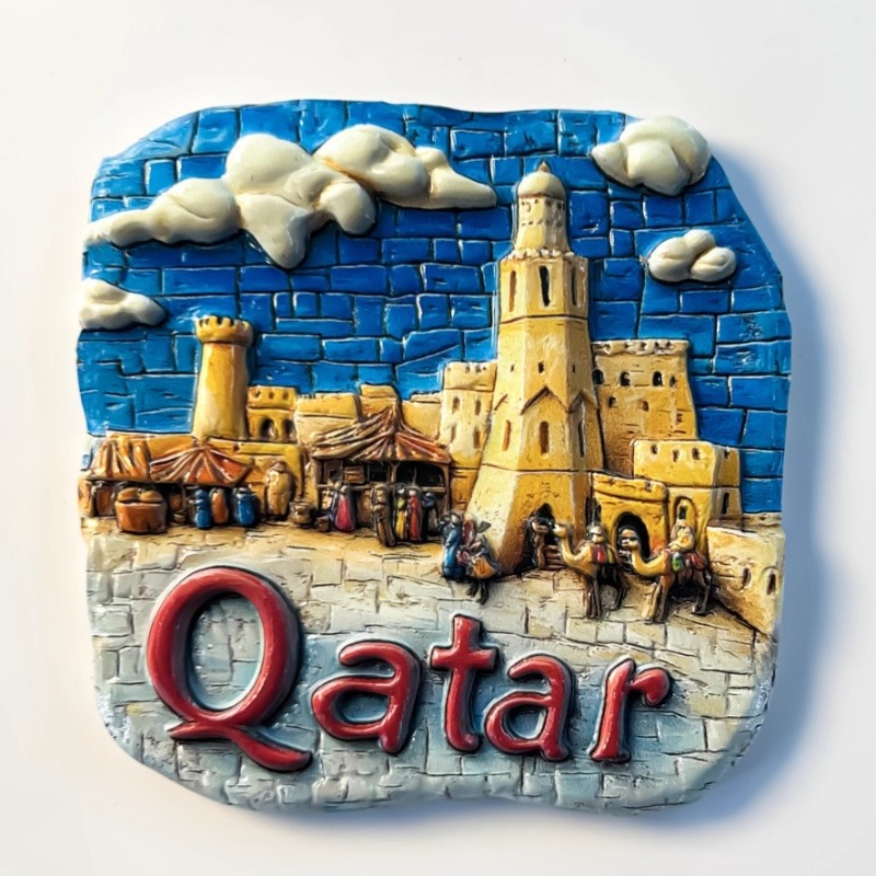 カタール冷蔵庫マグネット中東旅行お土産ドーハソーキュワキフ冷 - Home Decor Qatar のレビューと価格