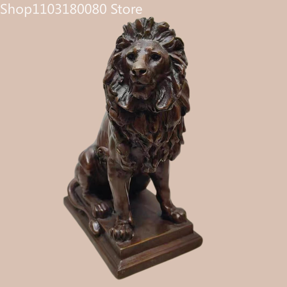 21cmアンティーク仕上げ銅製ユダの獅子像ユダヤ教家庭祭壇装 - Home Decoration のレビューと価格
