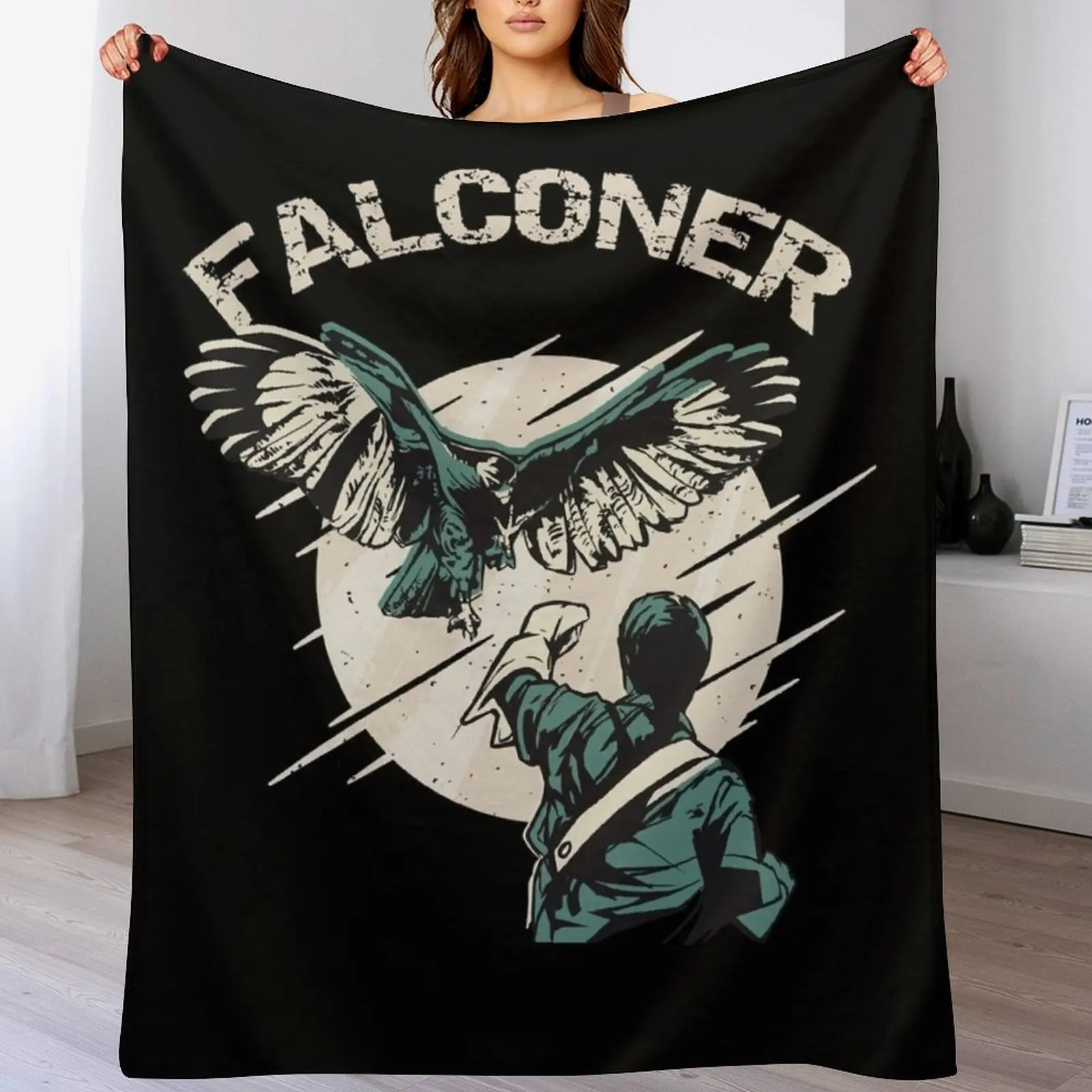 鷹狩り師の腕に降り立つ鷹狩り鳥 クラシック T シャツ柄スロ - Home Decor Png のレビューと価格