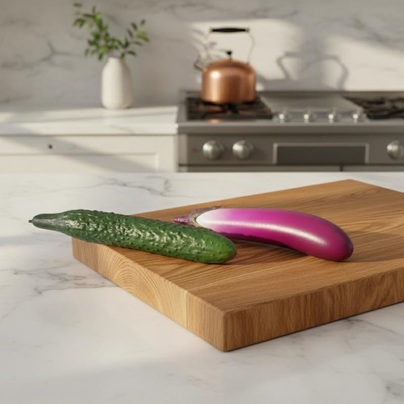 リアルなフェイク野菜 シミュレーションナス・キュウリの石膏装 - Home Decor Market のレビューと価格