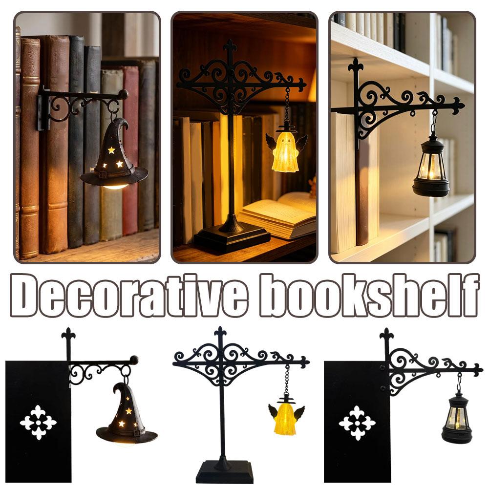 レトロゴシックブックシェルフランプライブラリーランタンLED - Home Decor Lighting のレビューと価格